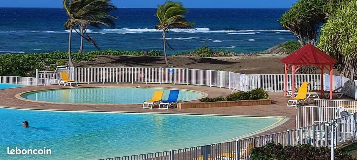 Ti.Maanga Vue Mer Pieds Dans L'Eau Saint-Francois  Exterior foto